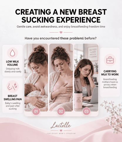Lactelle Wearable Breast Pump – Hands-Free, 4 Modes, Rechargeable